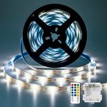 LED strips with batteries