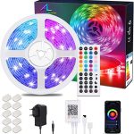 Fitas LED com controlo remoto