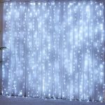 Cortinas de luz LED azul