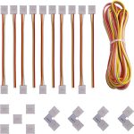 Conectores de 4 pines para tiras LED