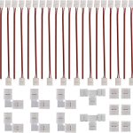 Conectores de 2 pines para tiras LED
