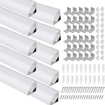 Perfiles para tiras LED de 45 grados